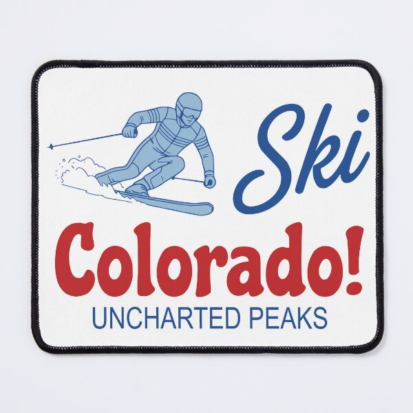 Item preview, Colorado Ski: Uncharted Peaks designed and sold by Travelpeak.
