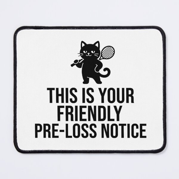 Item preview, Silent Warning - Cat Design designed and sold by RunningWhiskers.