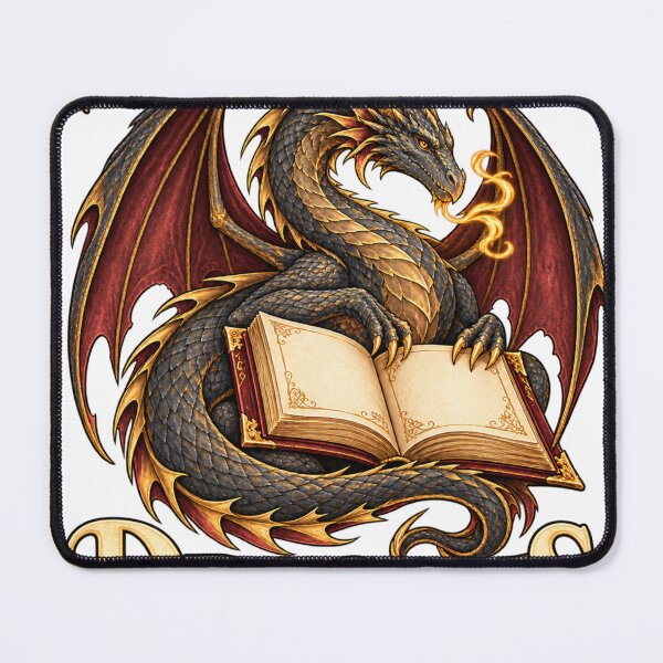 Item preview, Plot Twist Dragons T-Shirt – Fantasy Dragon Book Lover Graphic Tee designed and sold by RG3D Project .