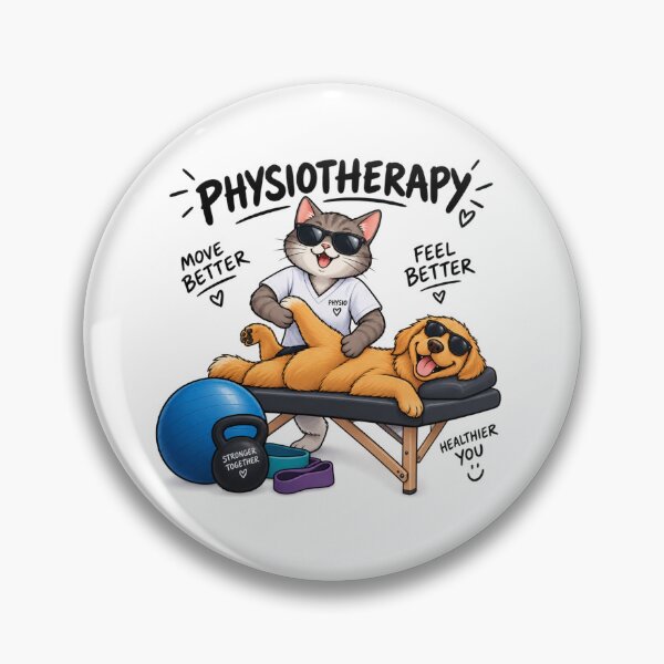 Artikelvorschau, Lustige Physiotherapie-Katzen und -Hunde entworfen und verkauft von DawBis92.