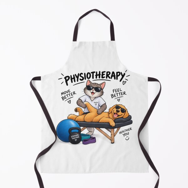 Item preview, Funny physiotherapy cats and dogs designed and sold by DawBis92.