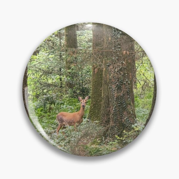 Item preview, Deer amongst the woodland designed and sold by BrizzlePix.