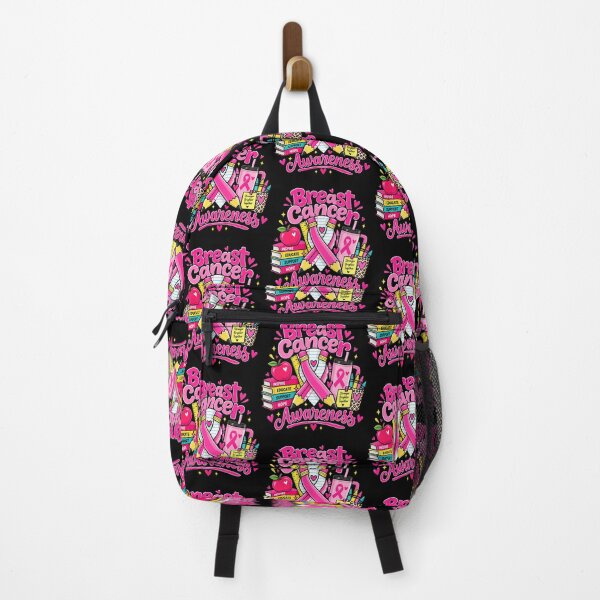 Item preview, Breast Cancer Awareness Pink Ribbon Teacher Support Message designed and sold by cerima.