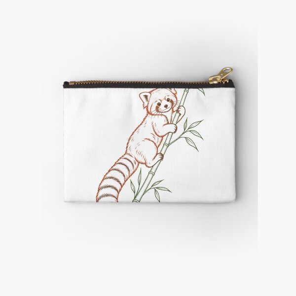 Item preview, Red Panda Climbing Bamboo designed and sold by Doodle Souq.