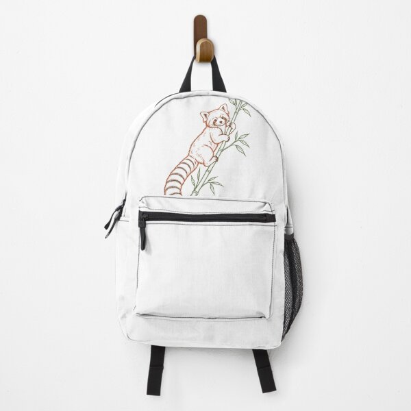 Item preview, Red Panda Climbing Bamboo designed and sold by Doodle Souq.