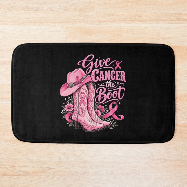 Item preview, Give Breast Cancer The Boot Pink Ribbon Western designed and sold by OddPopARt.