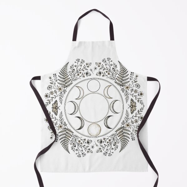 Item preview, Lunar Phase Botanical Wreath designed and sold by samimouhdi.