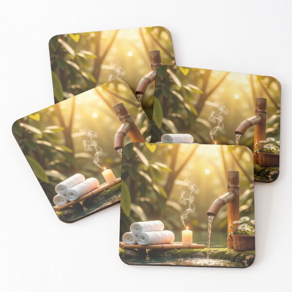 Item preview, Garden of Flowing Harmony - Bamboo Water Sanctuary designed and sold by nhk999.