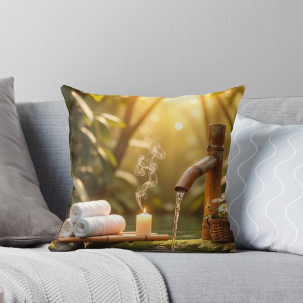 Item preview, Garden of Flowing Harmony - Bamboo Water Sanctuary designed and sold by nhk999.