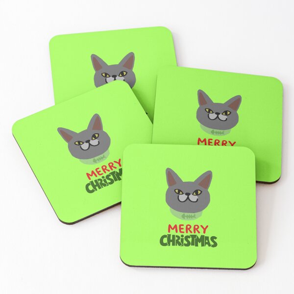 Item preview, Cute British Shorthair Merry Christmas Holiday Art designed and sold by stormk10.