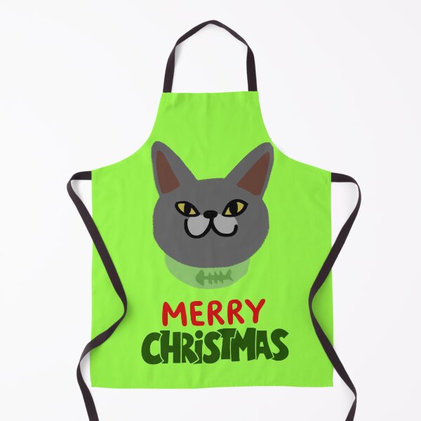Aperçu de l'œuvre Cute British Shorthair Merry Christmas Holiday Art créée et vendue par stormk10.