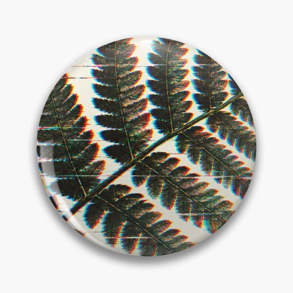 Item preview,  Glitchcore Minimalist Fern Print designed and sold by Elżbieta  Kaps.