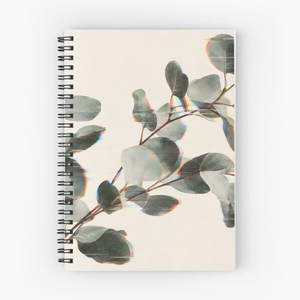 Item preview, Glitchcore Abstract Eucalyptus Leaves designed and sold by Elżbieta  Kaps.