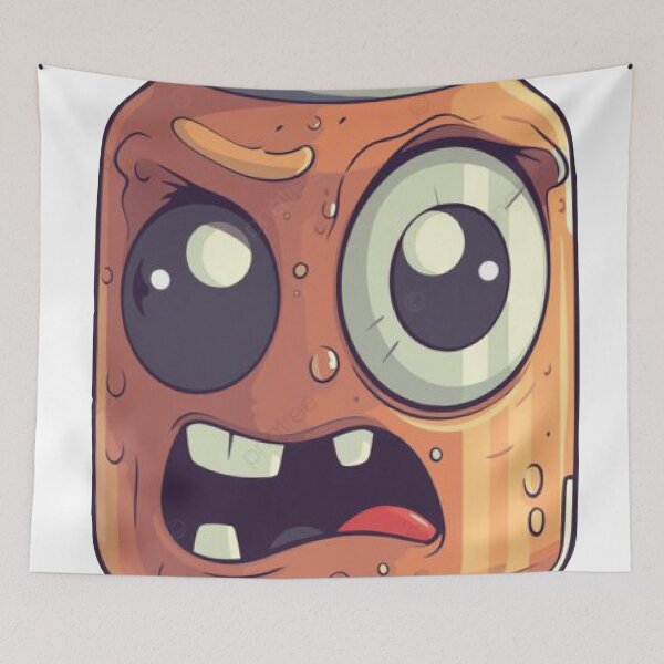 Item preview, Crazy Soda Can Monster Character designed and sold by DesignByUmza.