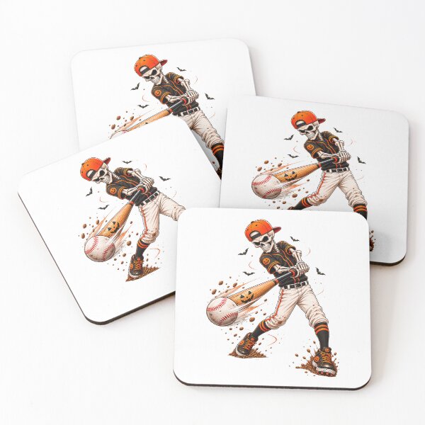 Item preview, Funny Skeleton Baseball Halloween Player for Costume Fans designed and sold by OddPopARt.