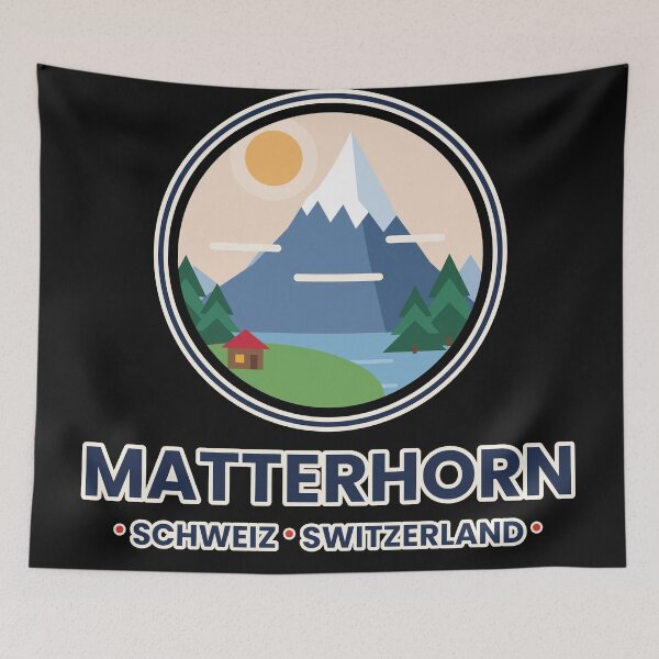 Item preview, Matterhorn Switzerland Swiss Alps Mountain Travel designed and sold by jaissaurabh.