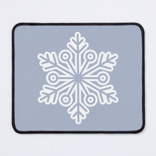 Item preview, Winter Snowflake Periwinkle Blue Seamless Pattern Art designed and sold by Jyoti Digital Artist.