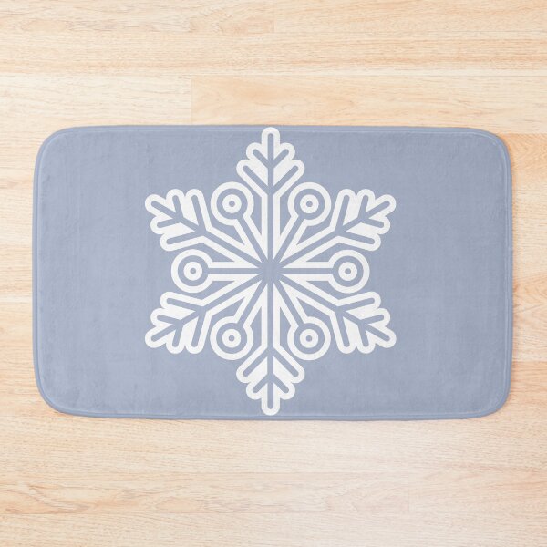 Item preview, Winter Snowflake Periwinkle Blue Seamless Pattern Art designed and sold by ​Jyoti Digital Artist.