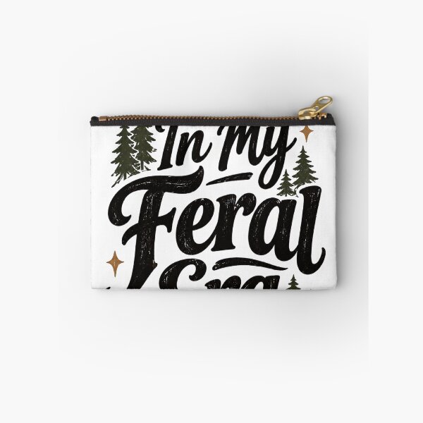 Item preview, In My Feral Era — Woodland Moon Lettering designed and sold by FitEnvy.