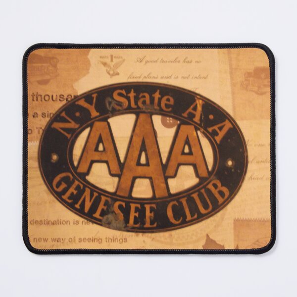 Item preview, NY State A.A. Genesee Club Car Badge Volksbolts designed and sold by Am Fear Liath Mòr Designs.