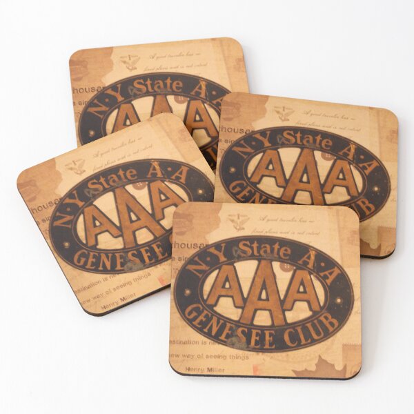 Item preview, NY State A.A. Genesee Club Car Badge Volksbolts designed and sold by Am Fear Liath Mòr Designs.