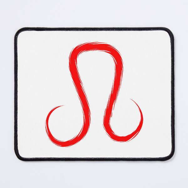 Item preview, Red Leo Lion Zodiac Symbol Design designed and sold by pattern-archive.