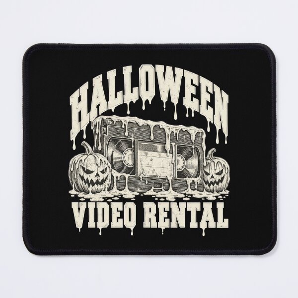 Item preview, Halloween Video Rental Horror VHS Cassette Tape Art Artwork designed and sold by adiencarteras.