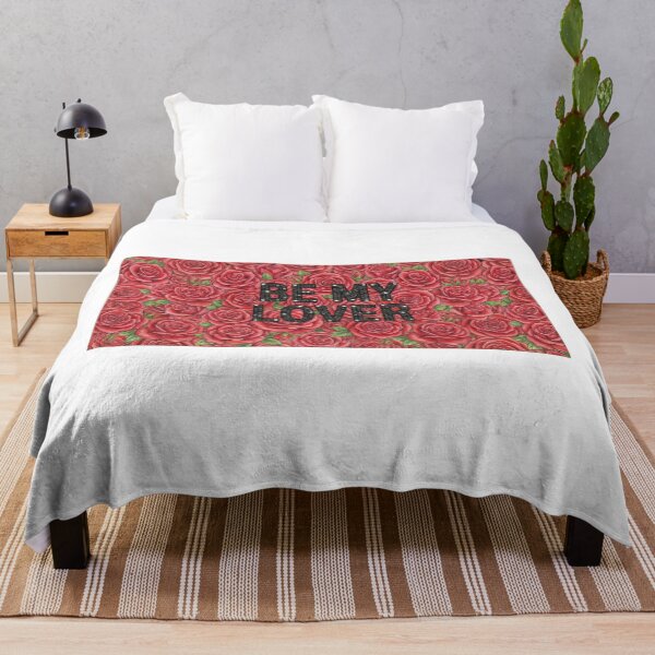 Item preview, Be My Lover Red Roses Quote designed and sold by MaRCAStro.