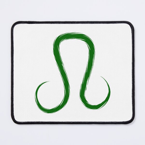 Item preview, Dark Green Leo Lion Zodiac Symbol Design designed and sold by pattern-archive.