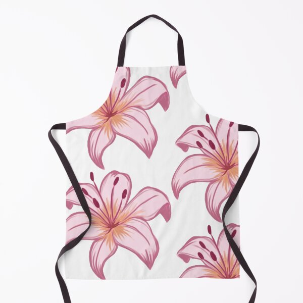 Item preview, Soft Pink Stargazer Lily Flower Illustration designed and sold by DesignByUmza.