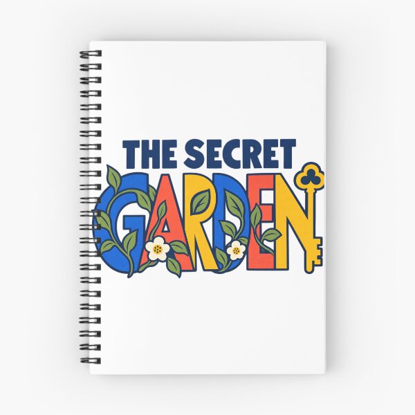 Item preview, The Secret Garden – Bright Key and Floral Type designed and sold by Fenay Designs.