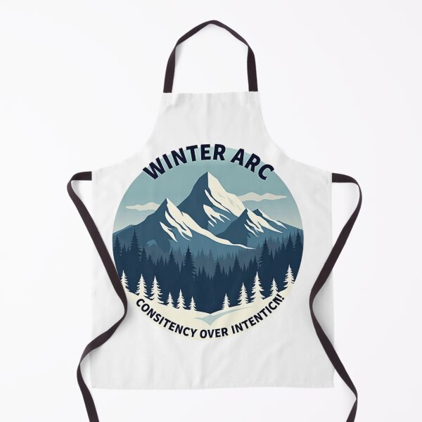 Item preview, Winter Arc Consistency Mountain Crest Badge Outdoor designed and sold by joy-Moons.