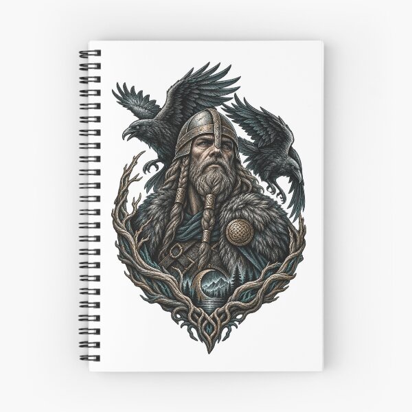 Item preview, Ravenbound - Norse Warrior and Ravens designed and sold by AcruxUltra.