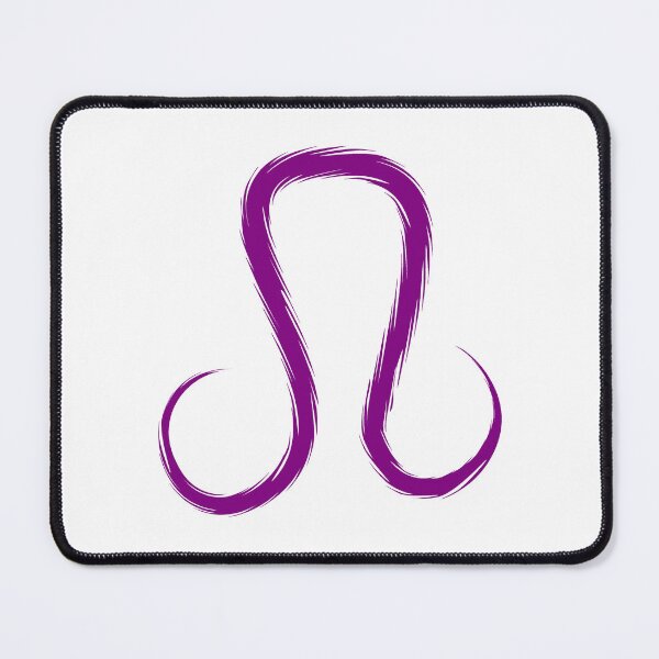 Item preview, Purple Leo Lion Zodiac Symbol Design designed and sold by pattern-archive.