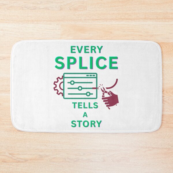 Item preview, Every Splice Tells a Story designed and sold by FiberatWorkTechs.