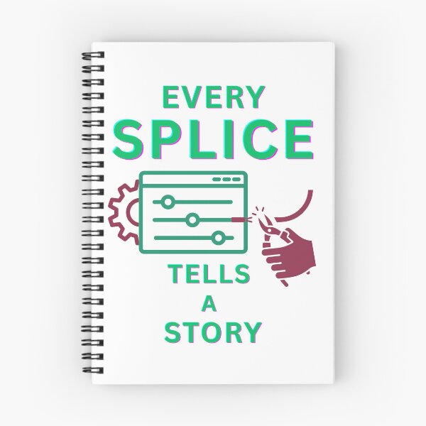 Item preview, Every Splice Tells a Story designed and sold by FiberatWorkTechs.