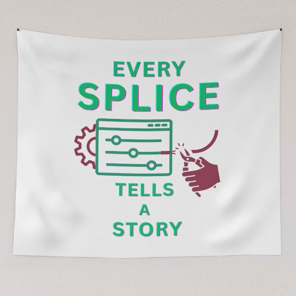 Item preview, Every Splice Tells a Story designed and sold by FiberatWorkTechs.
