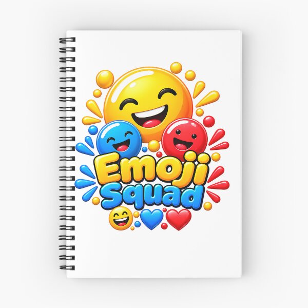 Item preview, Funny Cute Happy Emoji squad designed and sold by Afnan Store.