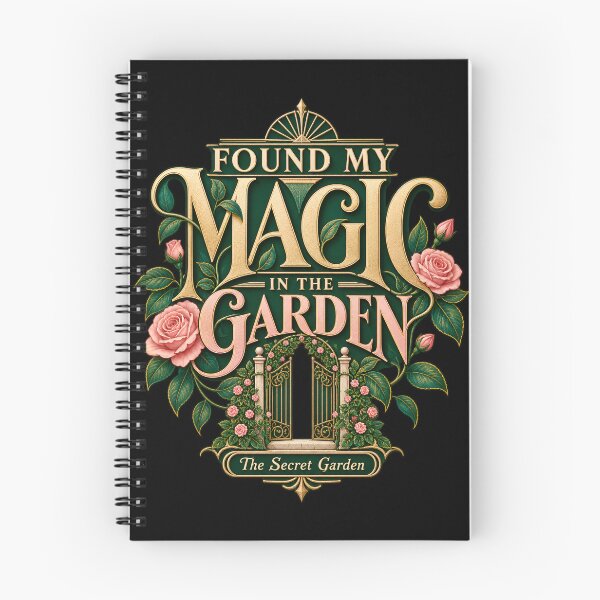 Item preview, The Secret Garden – Found My Magic Rose Gate designed and sold by Fenay Designs.