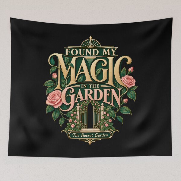 Item preview, The Secret Garden – Found My Magic Rose Gate designed and sold by Fenay Designs.