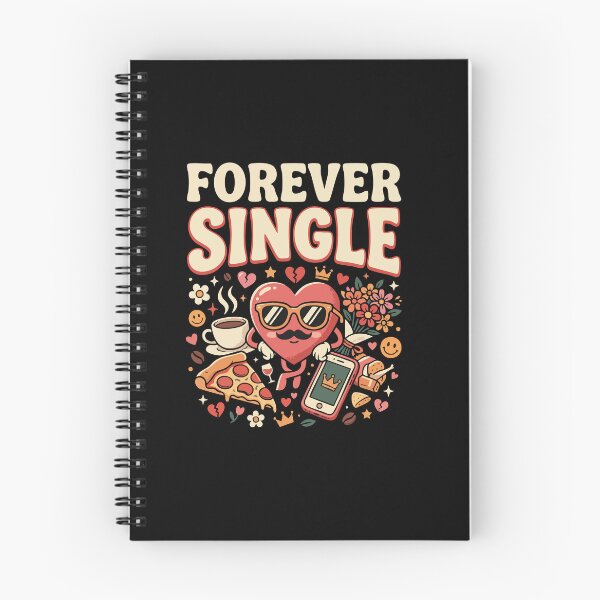 Item preview, Funny Single Life ”Forever Single” Dating Humor Gift for Singles designed and sold by AmeliaShirts.