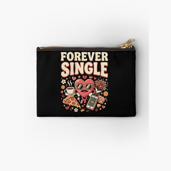 Item preview, Funny Single Life ”Forever Single” Dating Humor Gift for Singles designed and sold by AmeliaShirts.