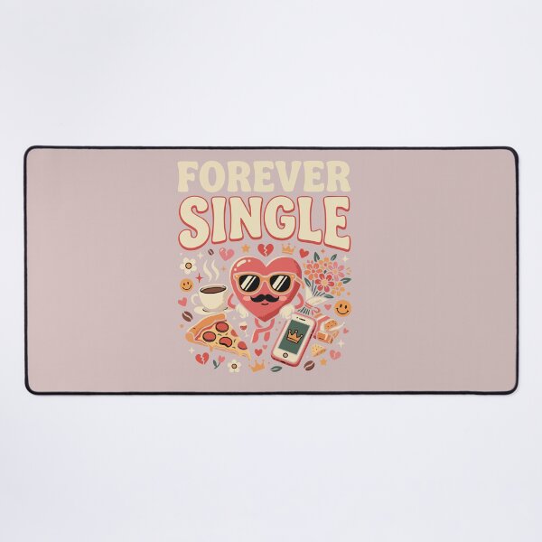 Artikelvorschau, Witziges Geschenk zum Thema Singleleben – „Für immer Single“ entworfen und verkauft von AmeliaShirts.