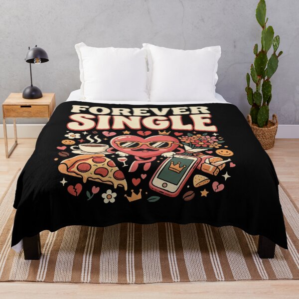 Item preview, Funny Single Life ”Forever Single” Dating Humor Gift for Singles designed and sold by AmeliaShirts.