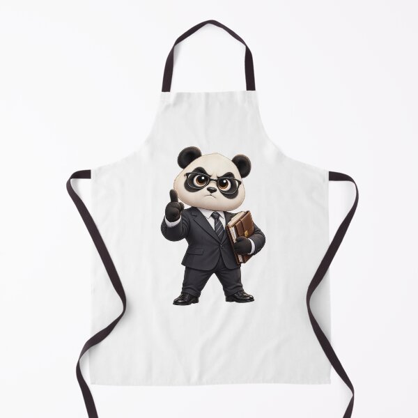 Item preview, Panda Lawyer – Funny Panda Attorney Cartoon designed and sold by SmilefromAlex.