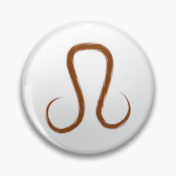 Item preview, Brown Leo Lion Zodiac Symbol Design designed and sold by pattern-archive.