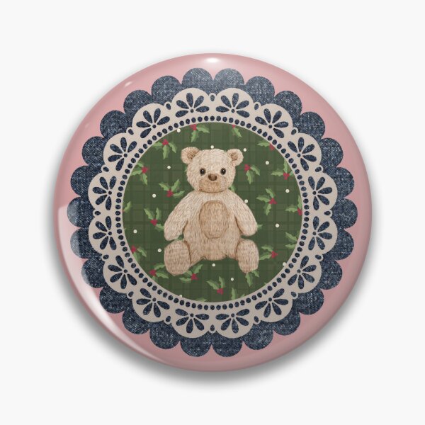 Item preview, Copy of Copy of Traditional Woodland Teddy Bear Holiday Decor Design designed and sold by Liberarteprint.