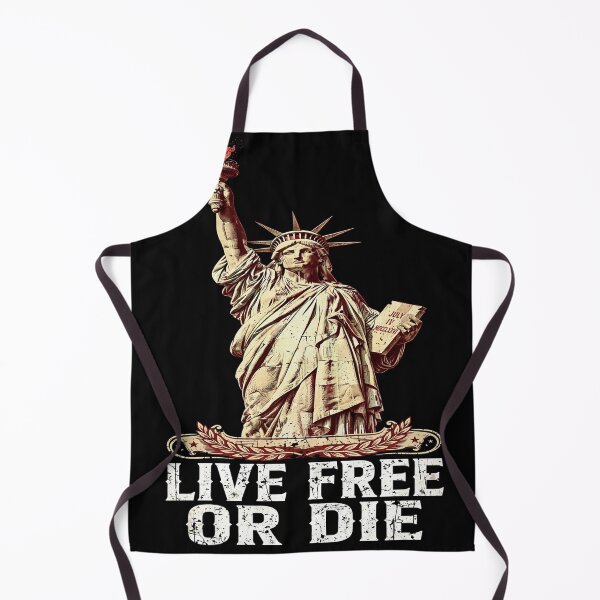 Item preview, Live Free or Die – Statue of Liberty designed and sold by Freedom In Threads.