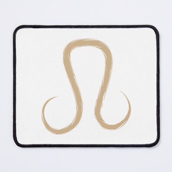 Item preview, Tan Leo Lion Zodiac Symbol Design designed and sold by pattern-archive.