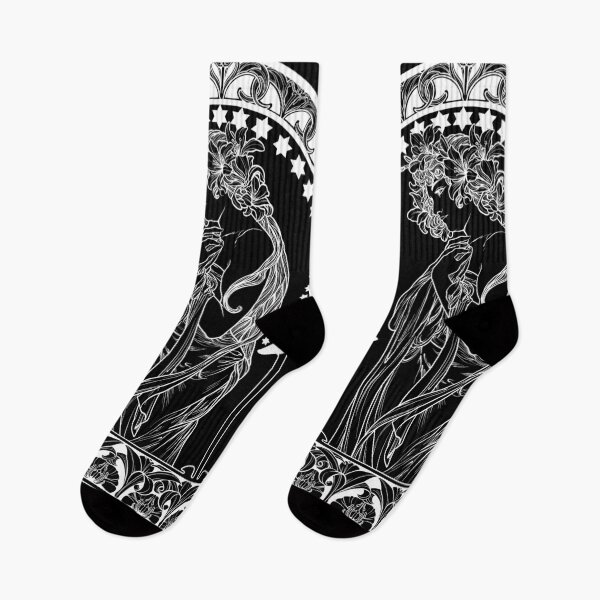 Artikelvorschau, Mucha-Stars entworfen und verkauft von TidalTattoo.